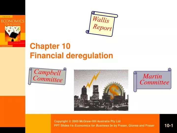 chapter 10 financial deregulation