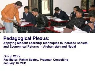 Pedagogical Plexus: