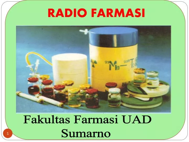 radio farmasi