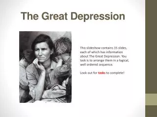 The Great Depression