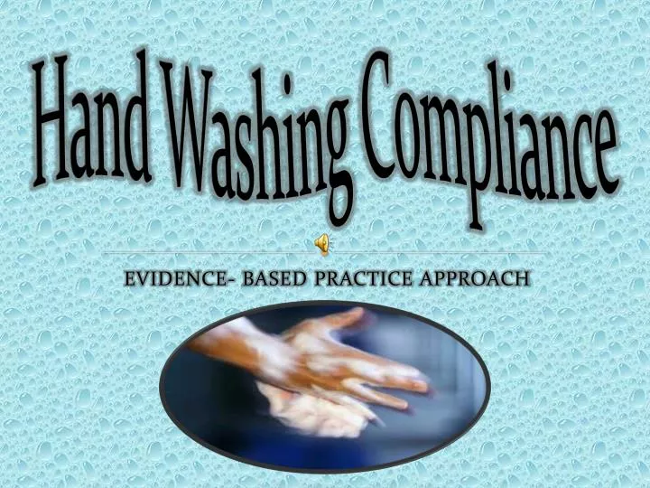 hand washing compliance