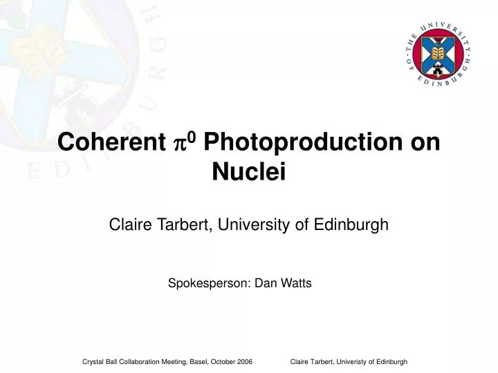 coherent p 0 photoproduction on nuclei