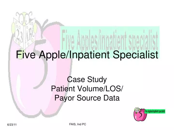 five apple inpatient specialist