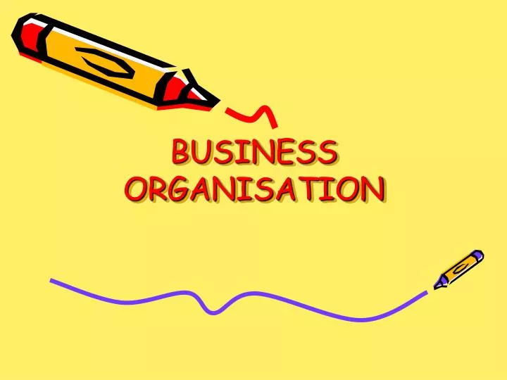 business organisation