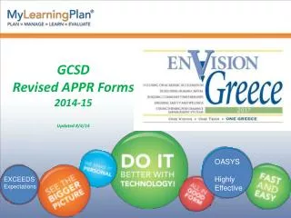 GCSD Revised APPR Forms 2014-15 Updated 8/4/14