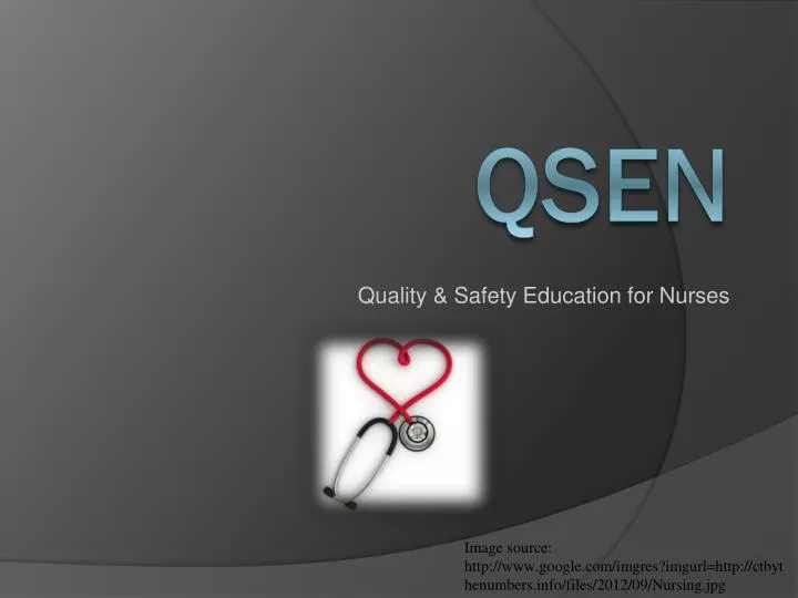 quality safety education for nurses