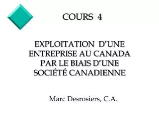 cours 4