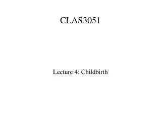 CLAS3051