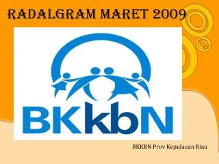 radalgram maret 2009