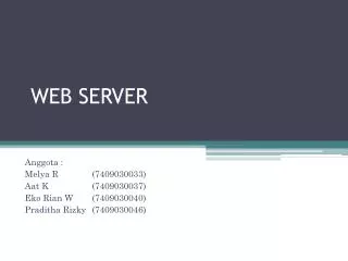 web server