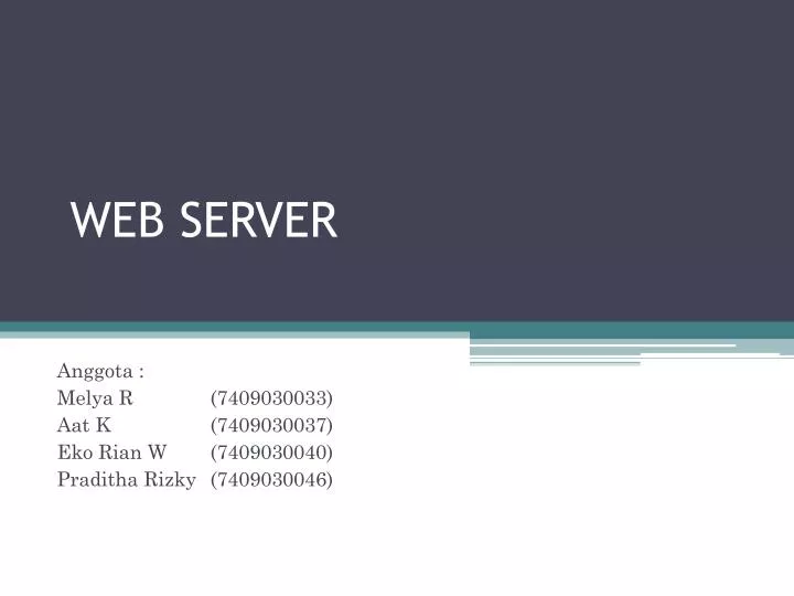 web server