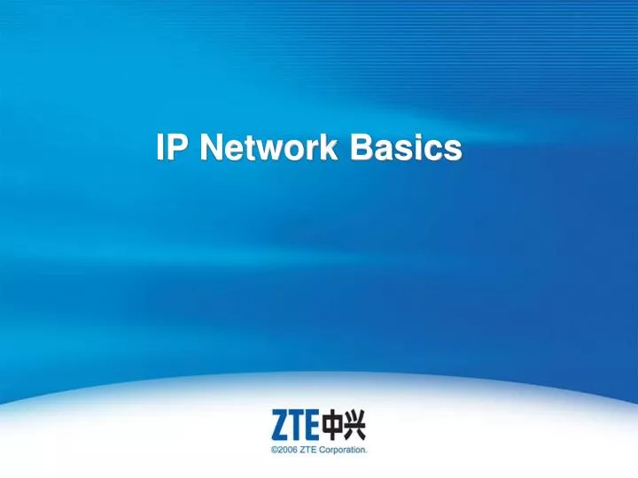 ip network basics