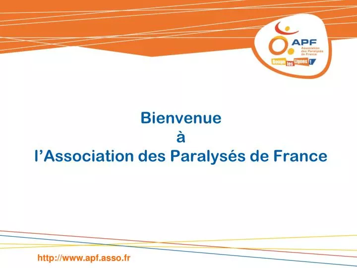 bienvenue l association des paralys s de france