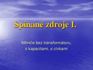 sp nan zdroje i