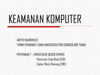 keamanan komputer