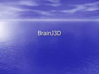 BrainJ3D