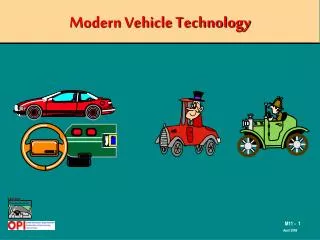 Modern Vehicle Technology