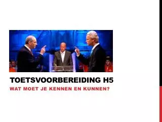 toetsvoorbereiding h5