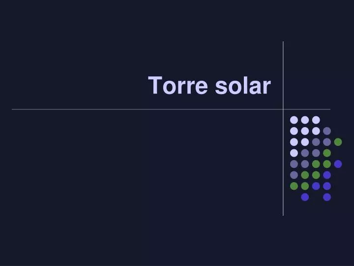 torre solar