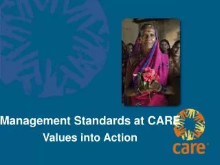 Management Standards at CARE