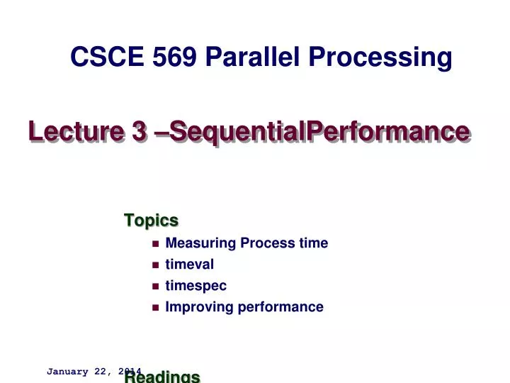 lecture 3 sequentialperformance