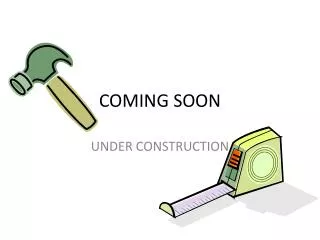 coming soon