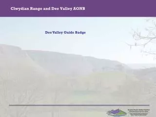 Clwydian Range and Dee Valley AONB