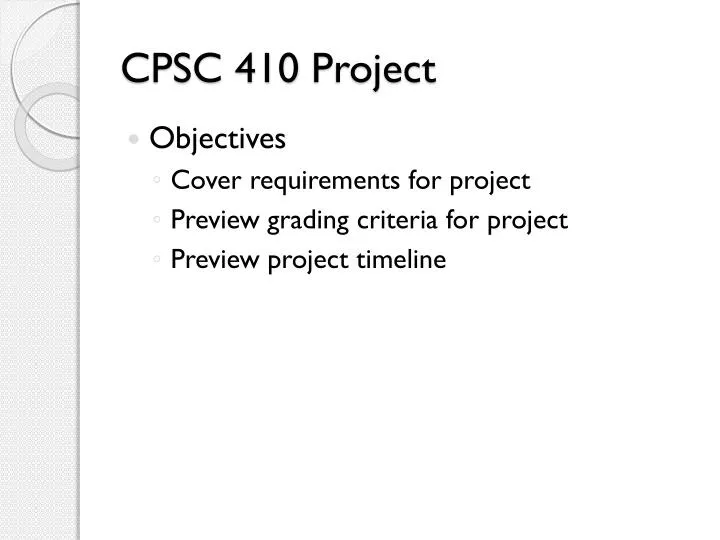 cpsc 410 project