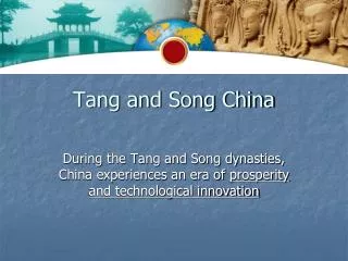 Tang and Song China