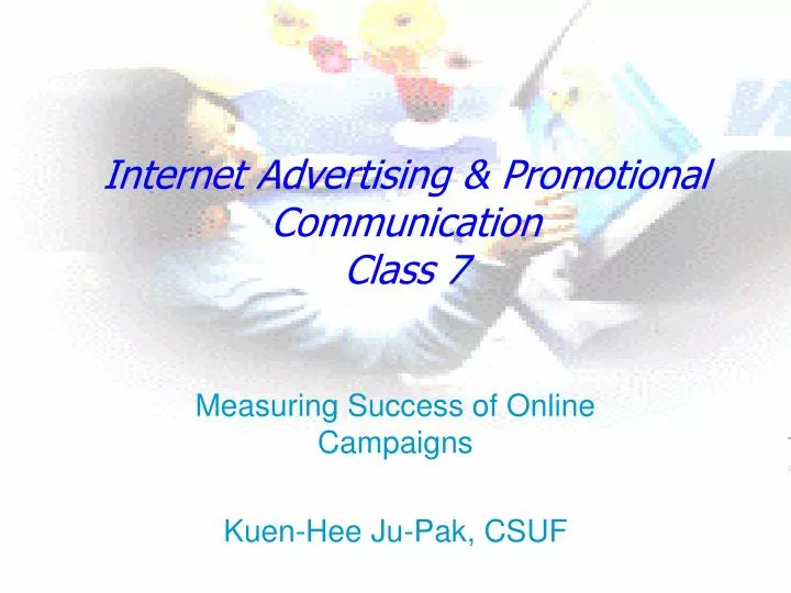 internet advertising promotional communication class 7