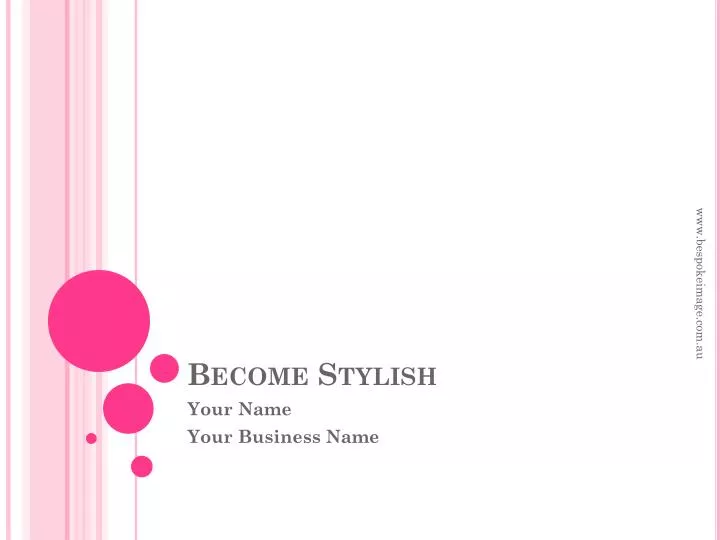 become stylish