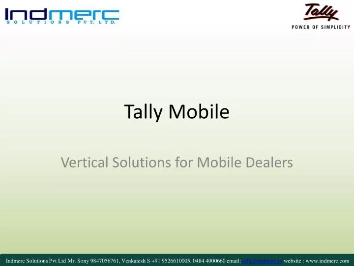 tally mobile