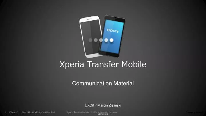 xperia transfer mobile