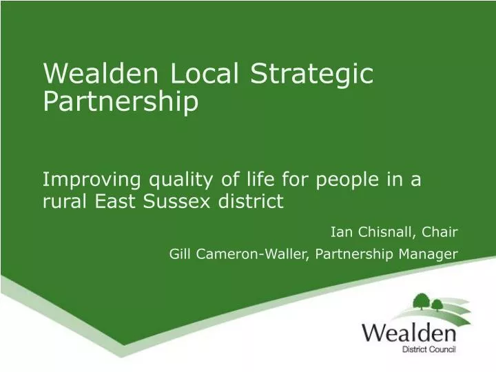 wealden local strategic partnership