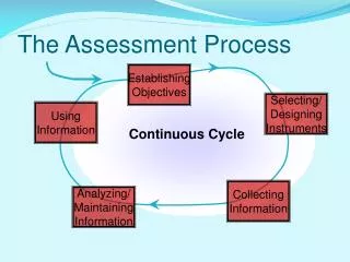 The Assessment Process