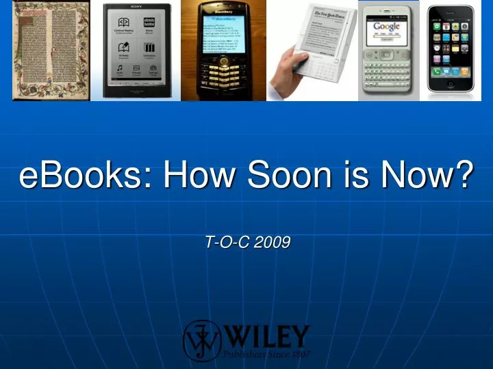 ebooks how soon is now t o c 2009