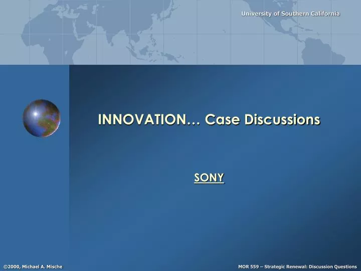 innovation case discussions