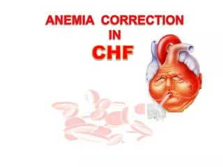 ANEMIA CORRECTION IN