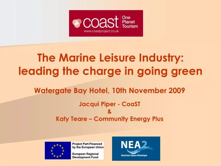 the marine leisure industry leading the charge in going green