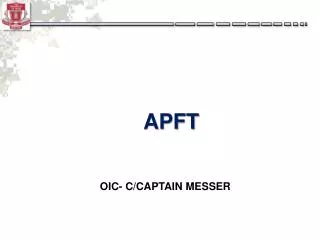 APFT