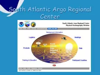 South Atlantic Argo Regional Center