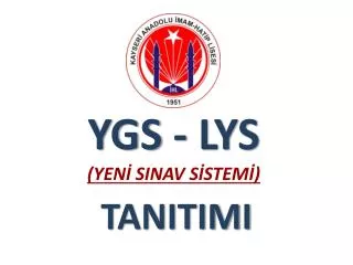 ygs lys yen sinav s stem