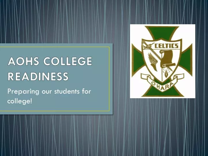aohs college readiness