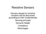 Resistive Sensors - slide 1
