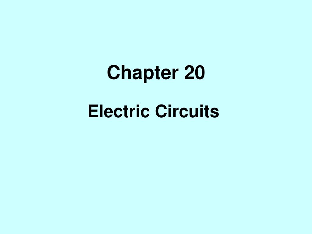 PPT - Chapter 20 PowerPoint Presentation, free download - ID:3838836