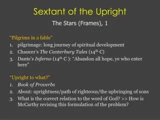 Sextant of the Upright