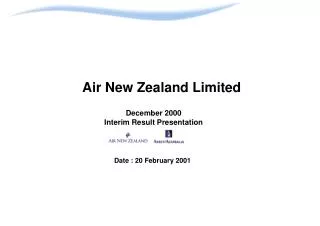 Air New Zealand Limited
