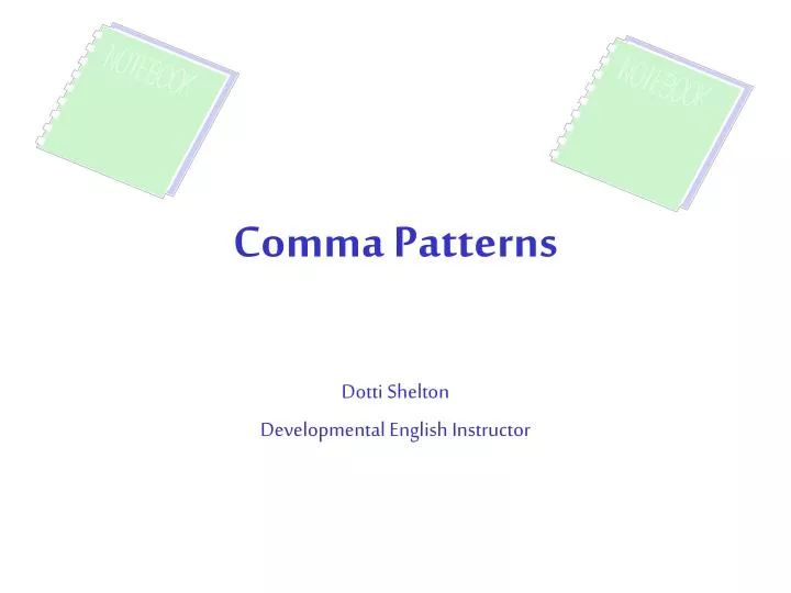 comma patterns