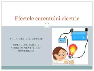 efectele curentului electric