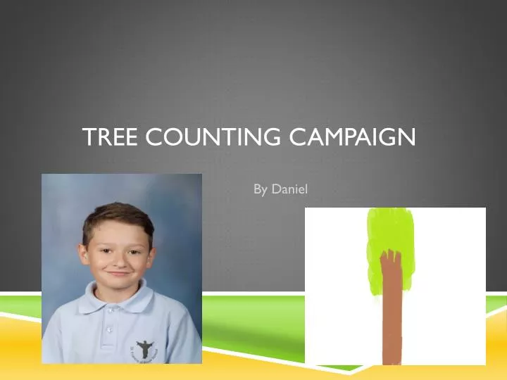 tree counting campaign